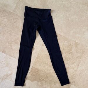 lululemon athletica navy blue leggings- 4